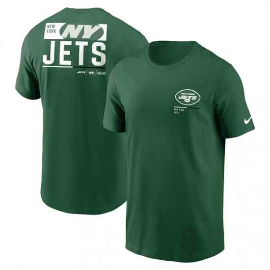Men New York Jets Green Team Incline T Shirt